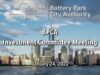 BPCA Investment Committee Meeting – January 24, 2022