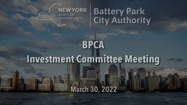 BPCA Investment Committee 033022