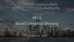 BPCA Board Meeting – October 26, 2022