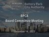 BPCA Board Committee Meeting – D121422