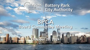 BPCA Board Committee Meeting – October 29, 2024