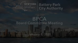 BPCA Board Meeting – January 8 2025