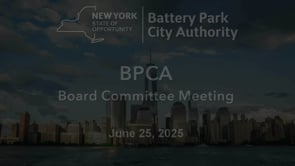 BPCA Board Committee Meeting – June 25, 2025