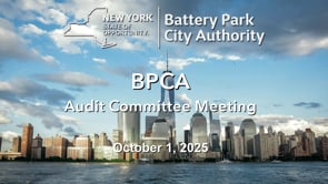 BPCA Audit Committee – October 1, 2025