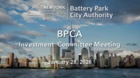 BPCA Investment Committee – January 28, 2026