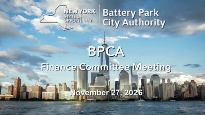 BPCA Finance Committee Meeting – October 27, 2026